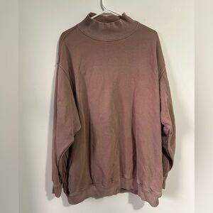 Aerie Mauve Turtleneck Sweater